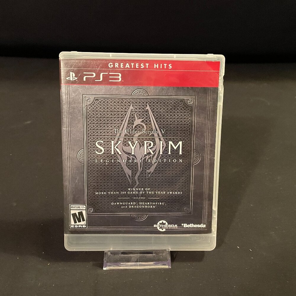 skyrim legendary edition greatest hits ps3